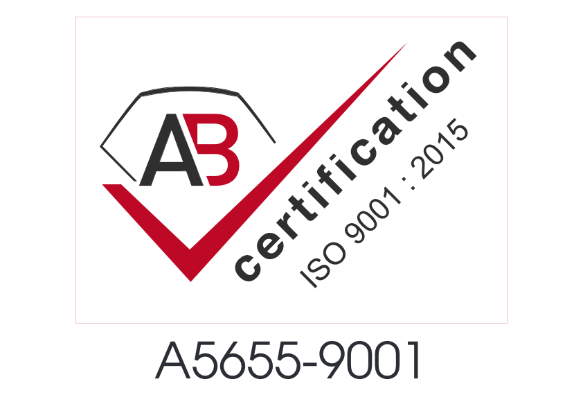 2024 09 03 LOGO ISO9001 AB CERTIFICATION 